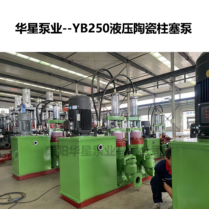 配套板框壓濾機柱塞泵