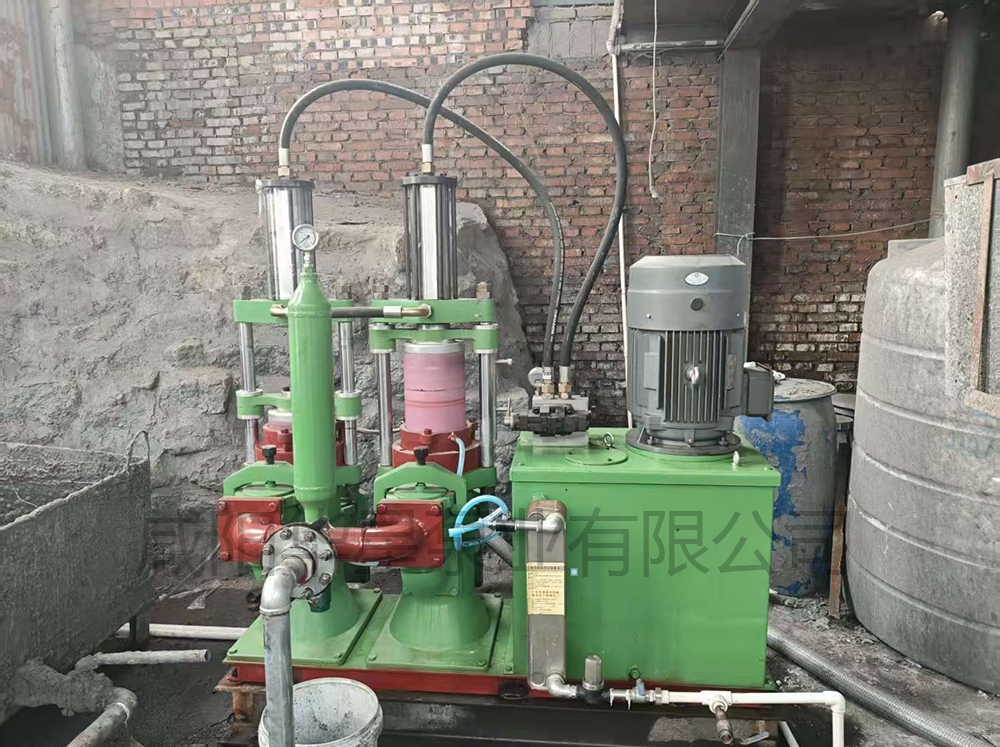 YBH200壓濾機柱塞泵處理工業廢水